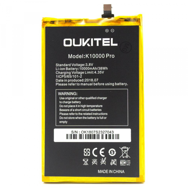 Батарея Oukitel K10000 Pro [Original PRC]